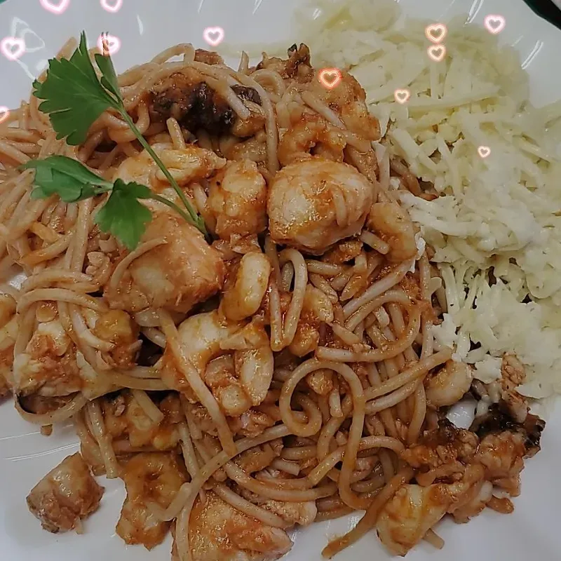 Spaghetti frutti di mare 