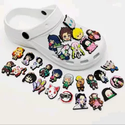 Jibbitz Charms para crocs temática DEMON SLAYER: KIMETSU NO YAIBA 