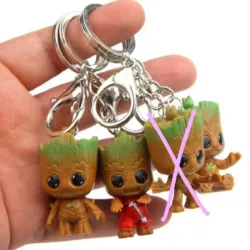 Llaveros Baby Groot