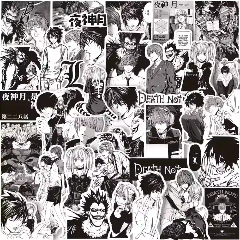 Paquete de calcomanías Death Note 