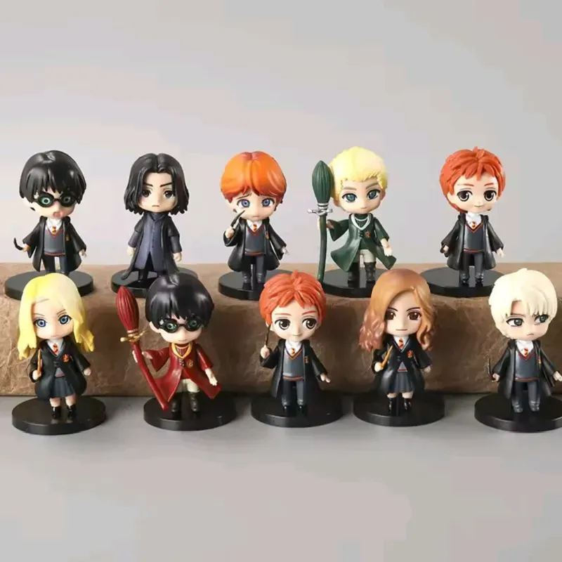 Set de 10 figuras de Harry Potter 