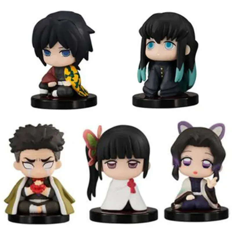 Set de 5 Figuras de Demon Slayer: KIMETSU NO YAIBA 