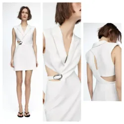 Vestido Zara blazer