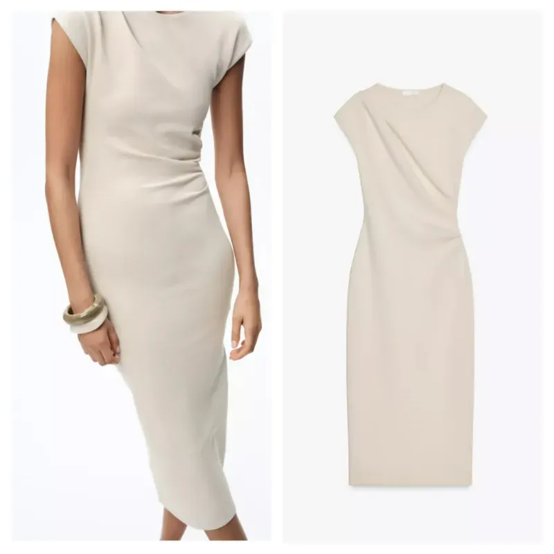 Vestido Zara básico 