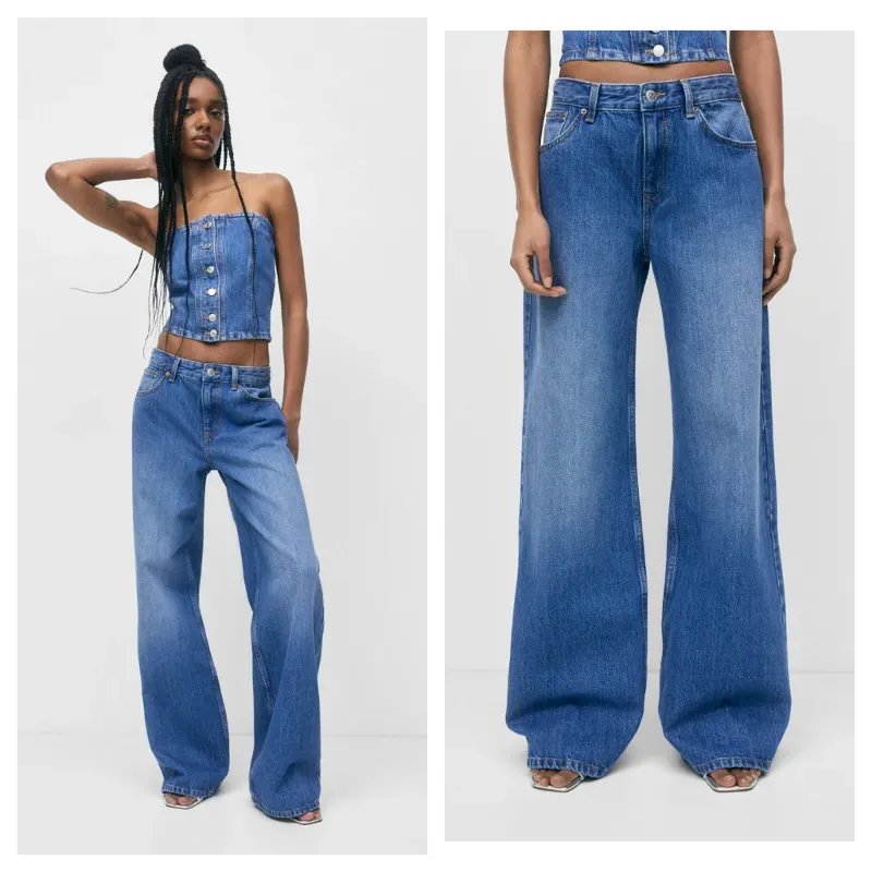 Jeans P&B wide leg 