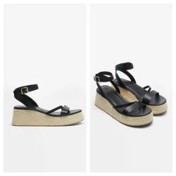 Sandalias Lefties negras 