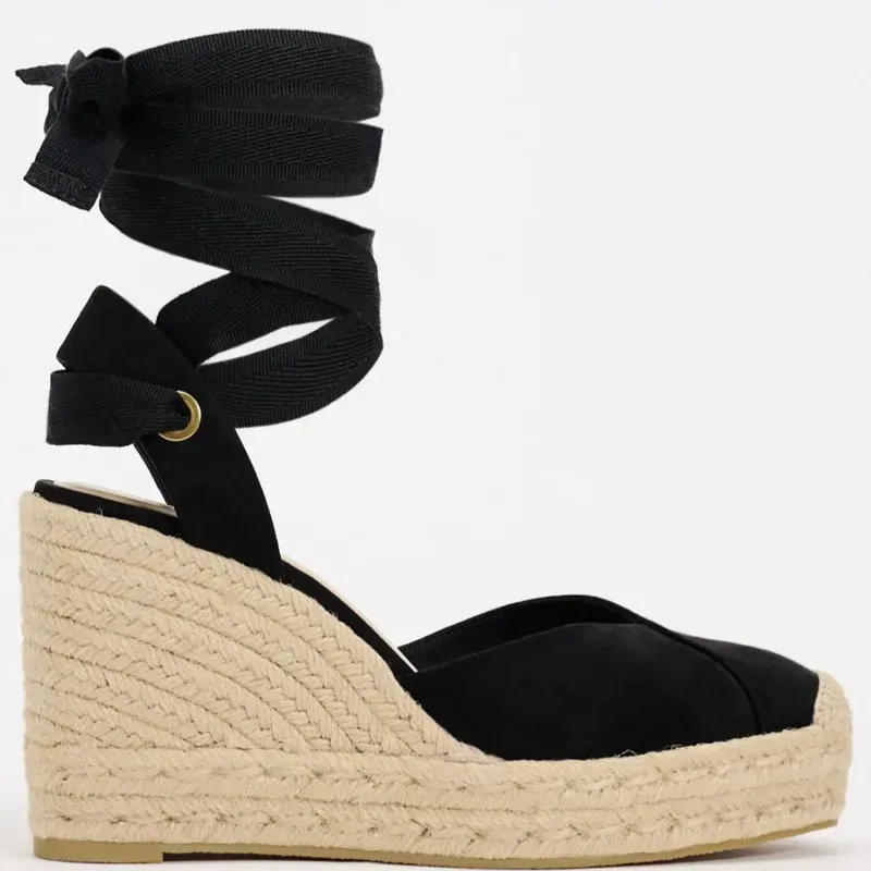 Sandalias alpargatas Zara 