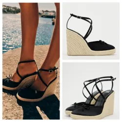 Sandalias Zara esparto