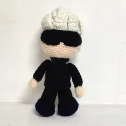 🧿 Amigurumi Gojo (Jujutsu Kaisen)