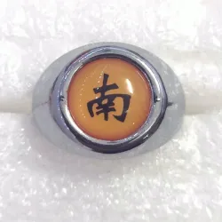 🍊 Anillo Akatsuki Kisame (Naruto)
