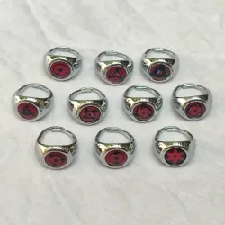 ☁️ Anillos Akatsuki (Naruto)