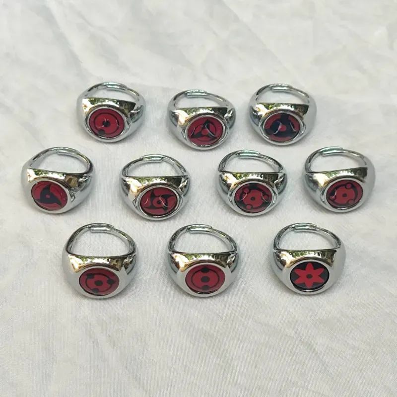 ☁️ Anillos Akatsuki (Naruto)