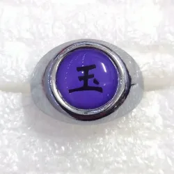 🟣 Anillo Akatsuki Tobi y Sasori (Naruto)