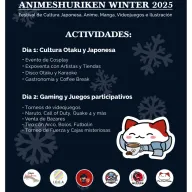 🎌☃️ Animeshuriken Winter 2025 en el Palacio de Computación 