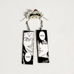 ♣️ Aretes Black Clover 