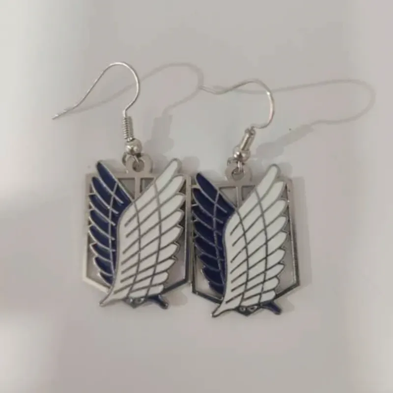 🛡️ Aretes emblema Shingeki no Kyojin/ Attack on Titan 
