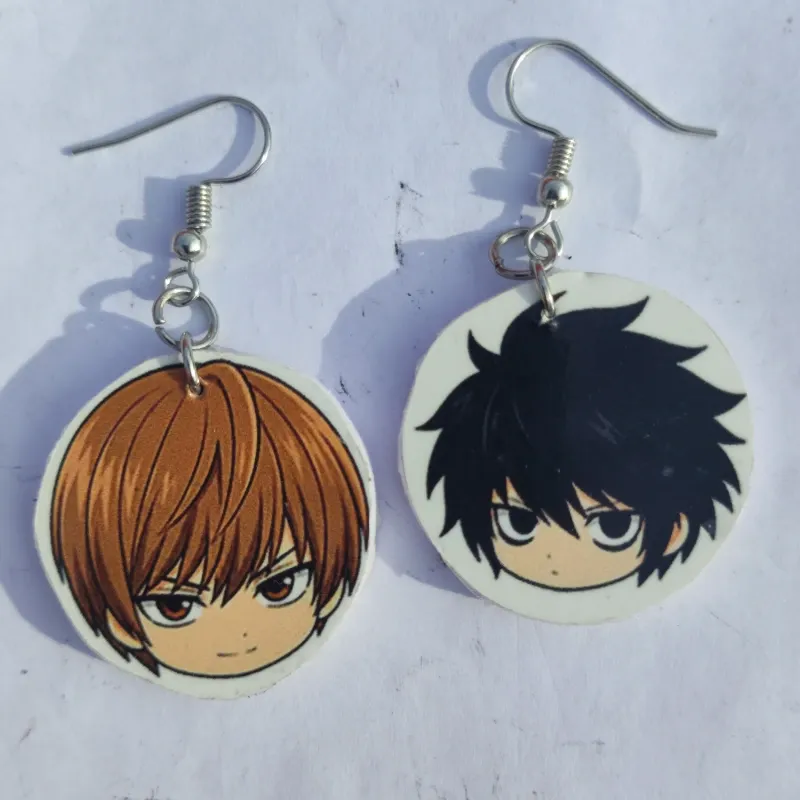 ☠️ Aretes Light y L (Death note)