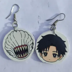 💍 Aretes Yuta y Rika (Jujutsu kaisen)