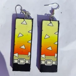 ⚡ Aretes Zenitsu (Kimetsu no Yaiba)
