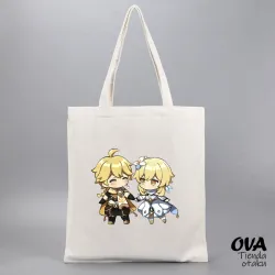 🌟 Bolsa Lumine y Aether (Genshin Impact)