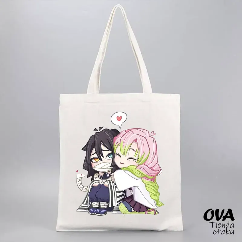 🩷🐍 Bolsa Obanai y Mitsuri (Kimetsu no Yaiba)