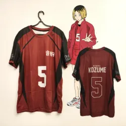 😑 Camiseta deportiva Kenma Kozume/ Nekoma (Haikyuu)