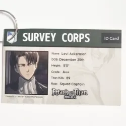 😠 Carné Levi Ackerman (Shingeki no Kyojin)