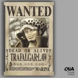 🩺 Cartel Trafalgar Law (One Piece)