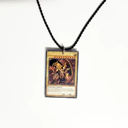 🐲 Collar de carta del dragón alado de Ra (YuGiOh)