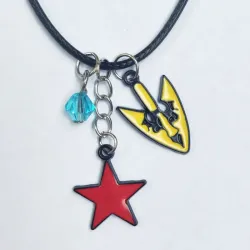 🏹 Collar flecha + símbolo Joestar (Jojo's bizarre adventure)