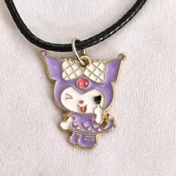 👆🏻 Collar Kuromi morada II (Sanrio)