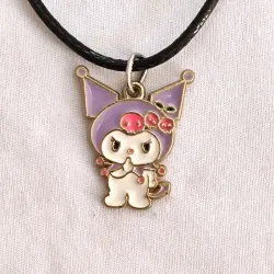 🤬 Collar Kuromi morada III (Sanrio)