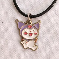 😻 Collar Kuromi morada V (Sanrio)