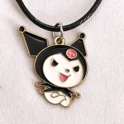 🙂‍↕️ Collar Kuromi negra I (Sanrio)