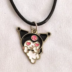 ♥️ Collar Kuromi negra IV (Sanrio)