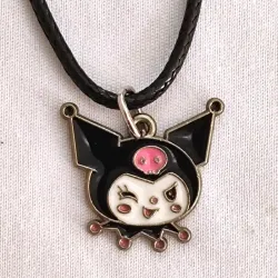 😉 Collar Kuromi negra V (Sanrio)