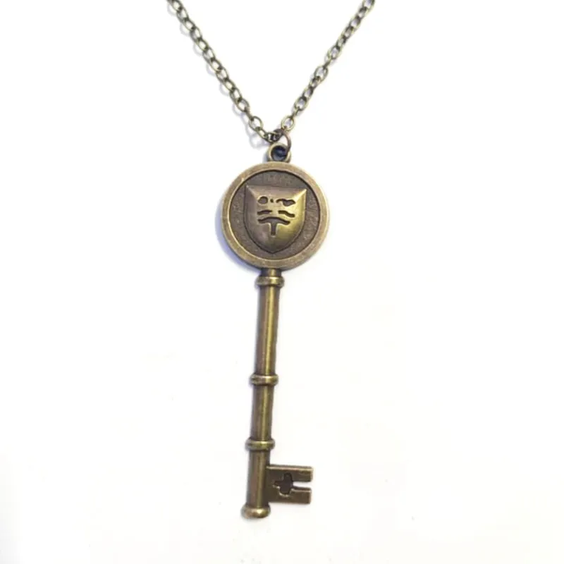 🛡️ Collar llave escudo de Resident Evil