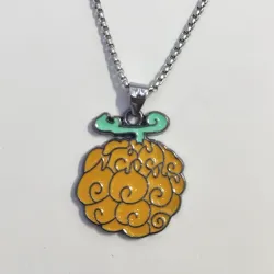 🍊 Collar Mera Mera / Fruta del diablo Ace (One Piece)