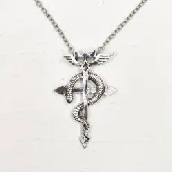 🐍 Collar símbolo de Flamel (Fullmetal Alchemist)