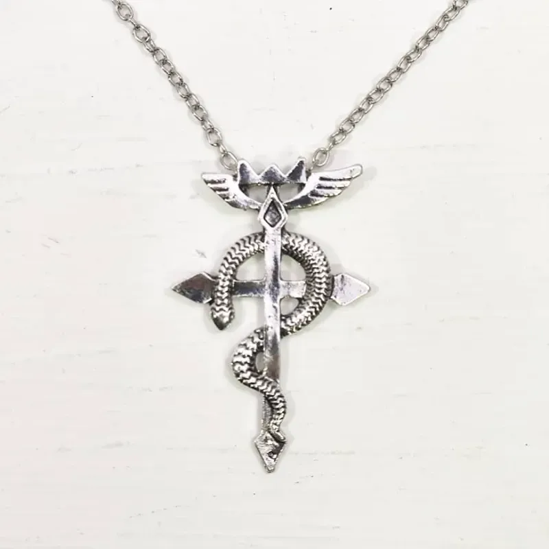 🐍 Collar símbolo de Flamel (Fullmetal Alchemist)