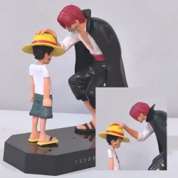 🏴‍☠️🤠 Figura Luffy y Shanks (One Piece)