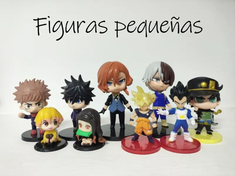 🗿🎌 Figuras anime pequeñas 