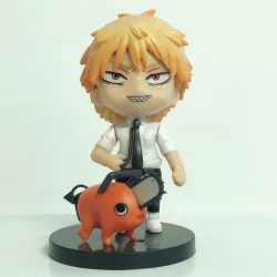 🪚 Figuras Denji + Pochita (Chainsaw Man)