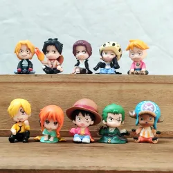 🏴‍☠️ Figuras One Piece (Luffy, Nami, Zoro, Ussop, Sanji y Ace)