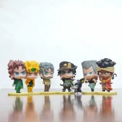 📼 Figuras Jojo's Bizarre Adventure (Jotaro Kujo, Joseph Joestar, Noriaki, Muhammad)