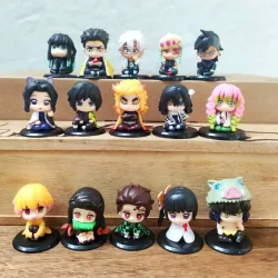 👺 Figuras Kimetsu no Yaiba (Zenitsu, Tanjiro, Nezuko, Rengoku)