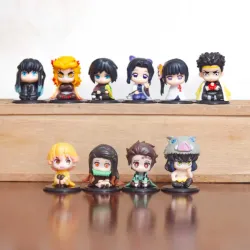 👺 Figuras Kimetsu no Yaiba (Zenitsu, Tanjiro, Nezuko, Rengoku)