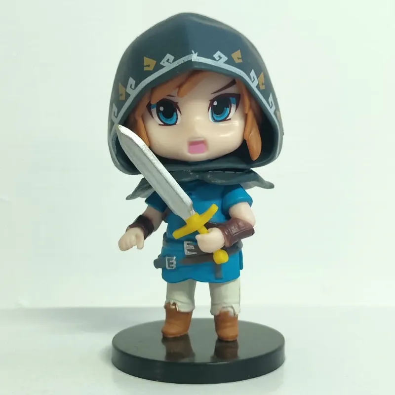 🧝♀️ Figura Link con capa azul (La leyenda de Zelda)
