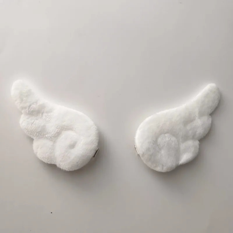 🪽🤍 Hebillas de angel wings blancas