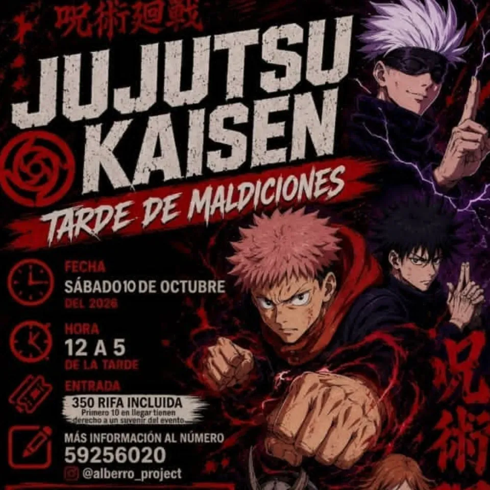 🌀 Jujutsu Kaisen: tarde de maldiciones